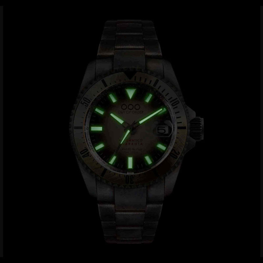 Out Of Order 001 21.SA Men s Sand Automatico Quaranta Wristwatch   H S Johnson 2840735 1