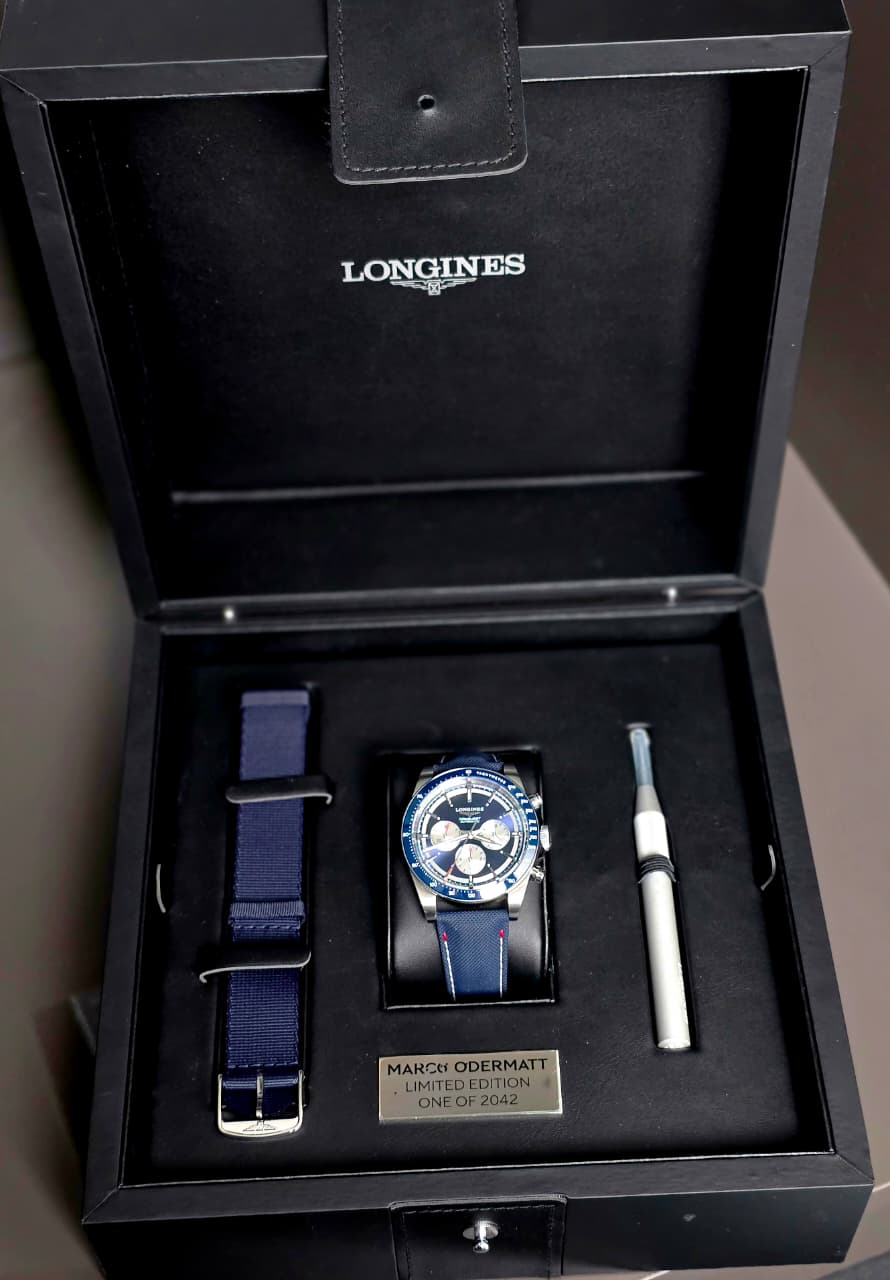 Longines Marco Odermatt Conquest Chronograph - Image 7
