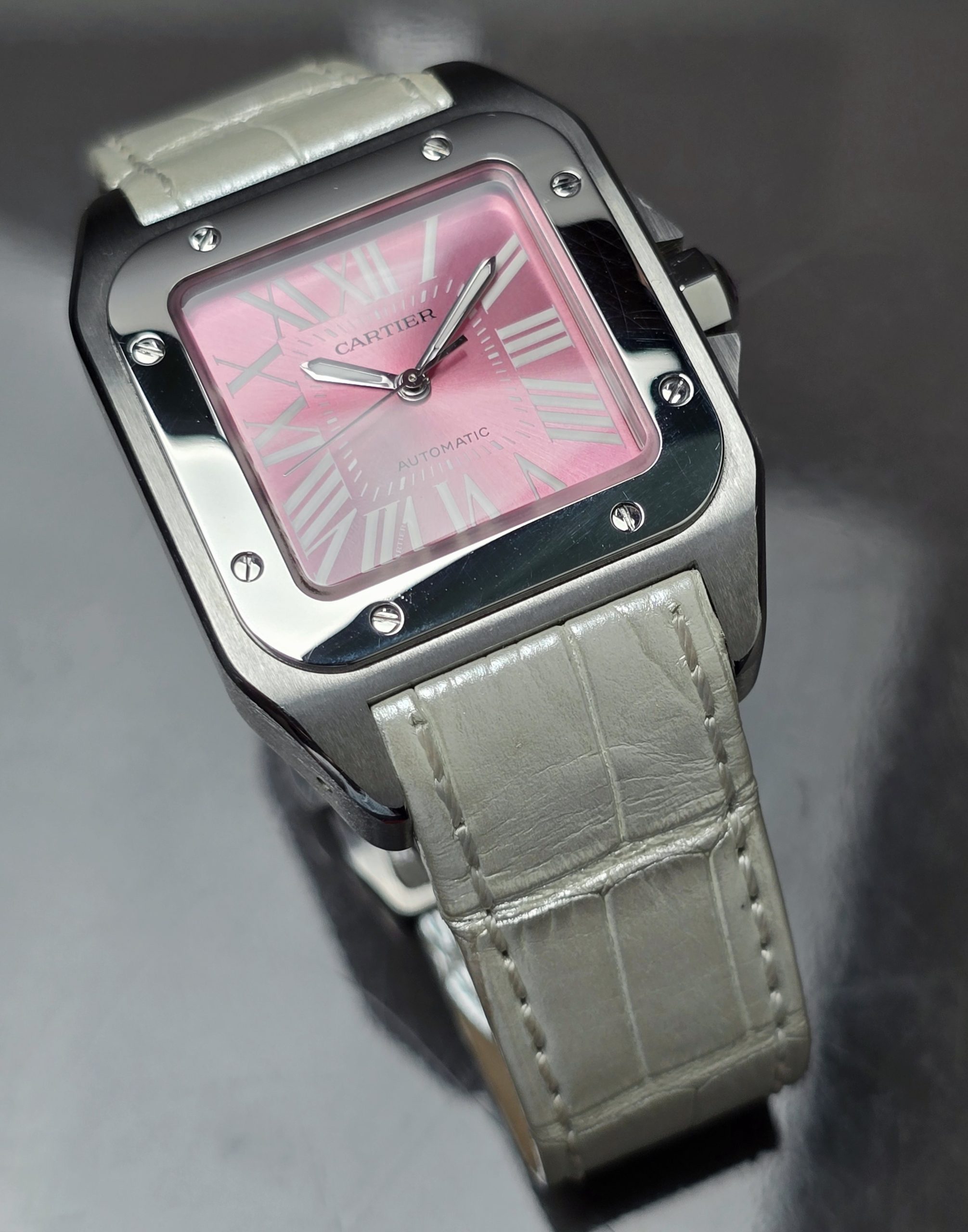 Cartier Santos 100 2878 Medium - Image 7