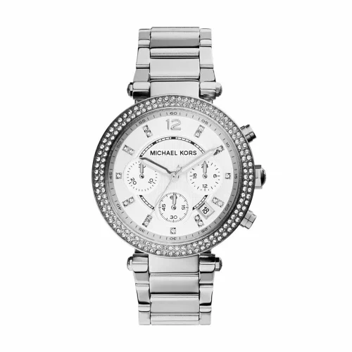 Michael Kors Parker Silver Tone