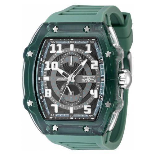 invicta racing quartz black dial mens watch ()