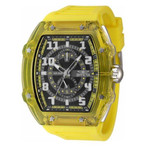 invicta racing quartz black dial mens watch
