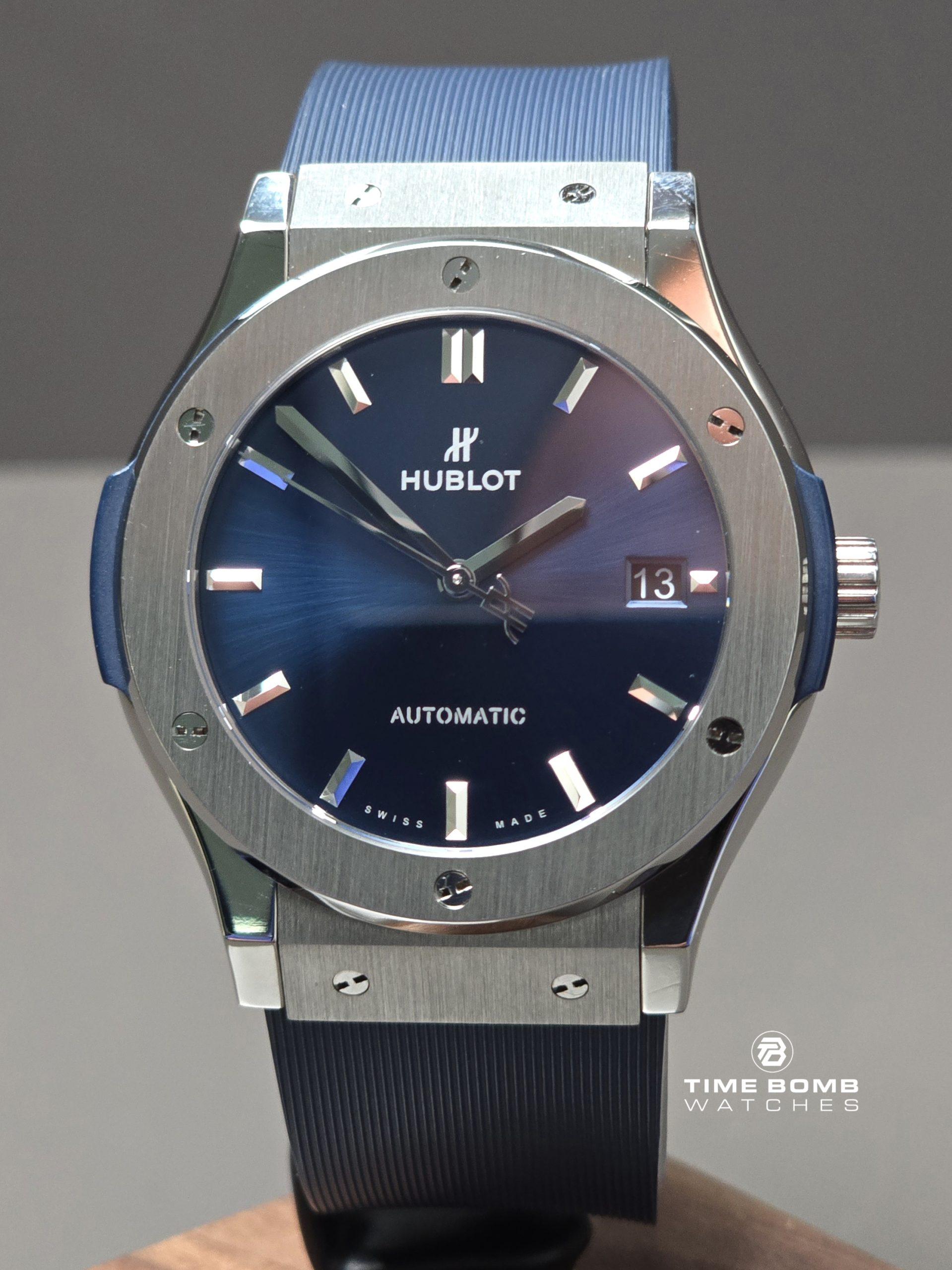 Hublot Classic Fusion Titanium Blue