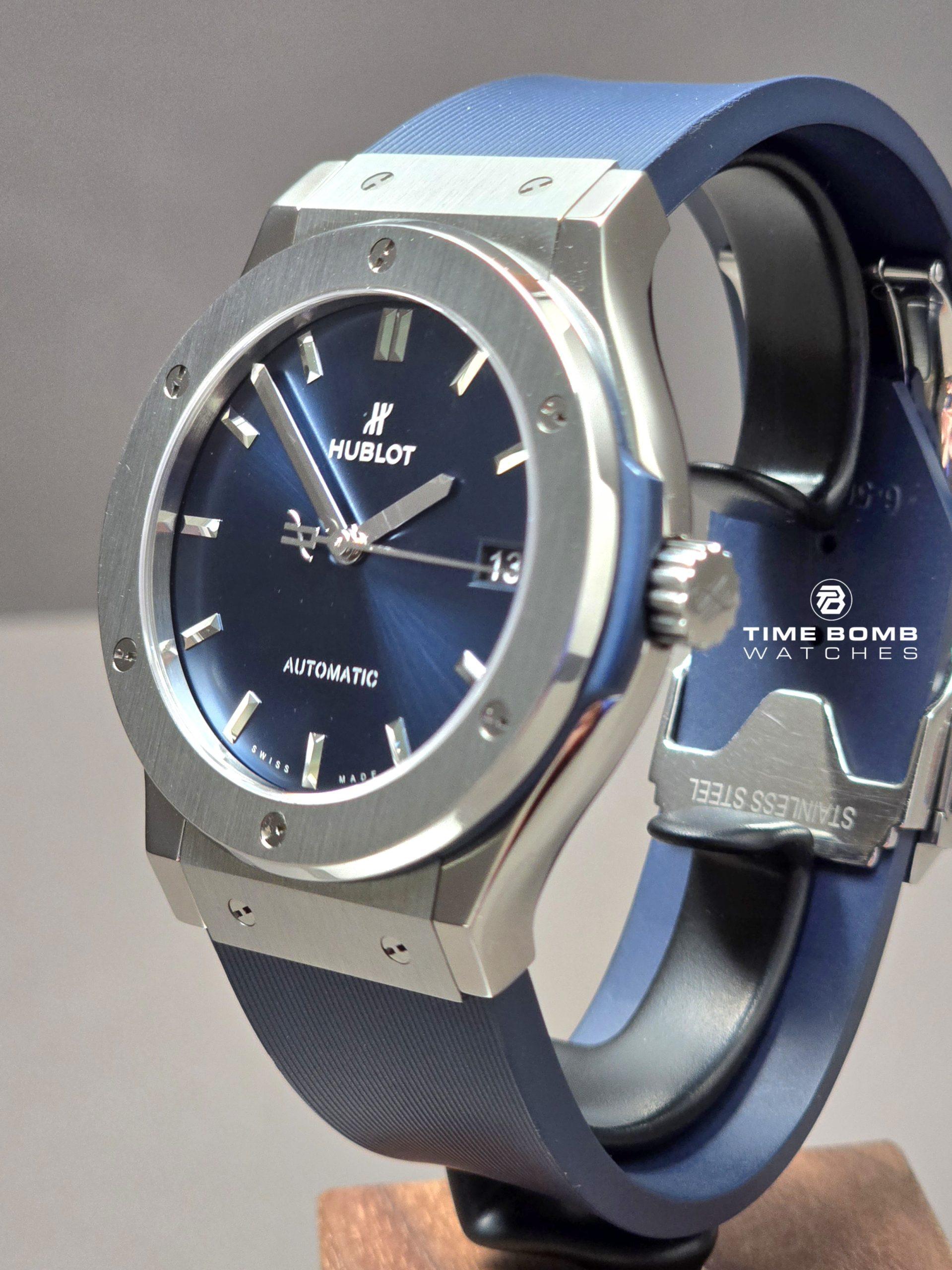 Hublot Classic Fusion Titanium Blue - Image 3