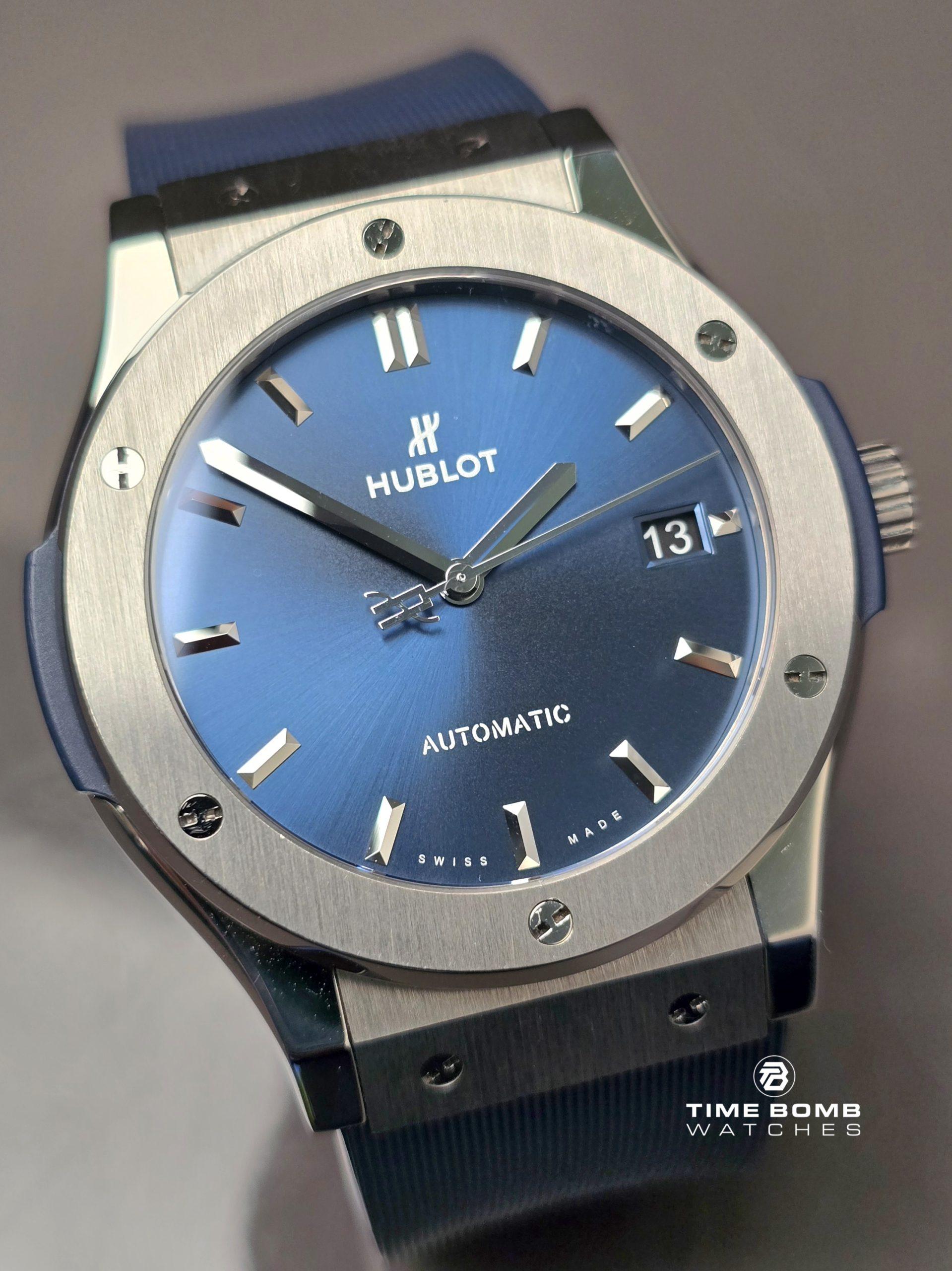 Hublot Classic Fusion Titanium Blue - Image 11