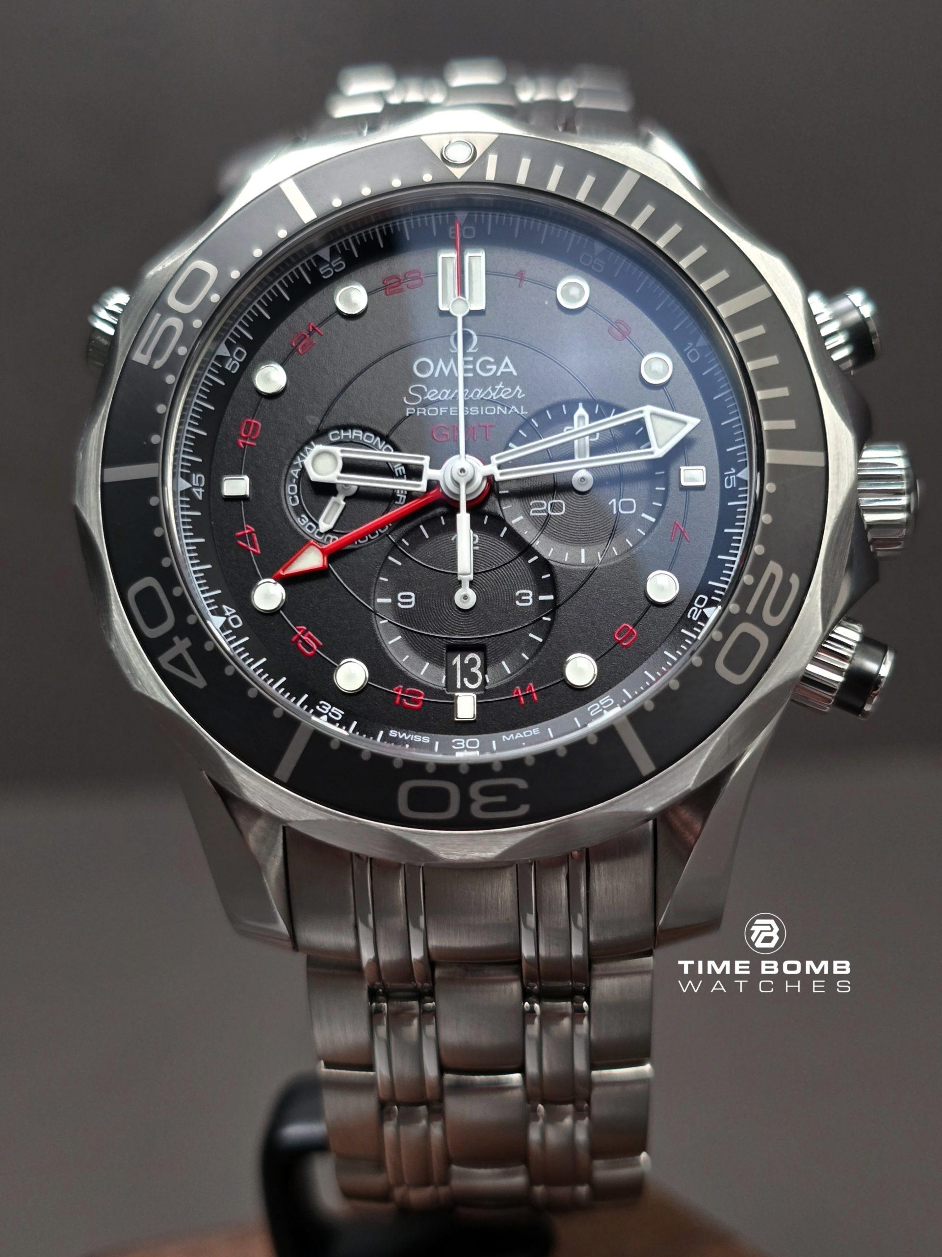 Omega Seamaster Diver 300 GMT Chronograph - Image 4