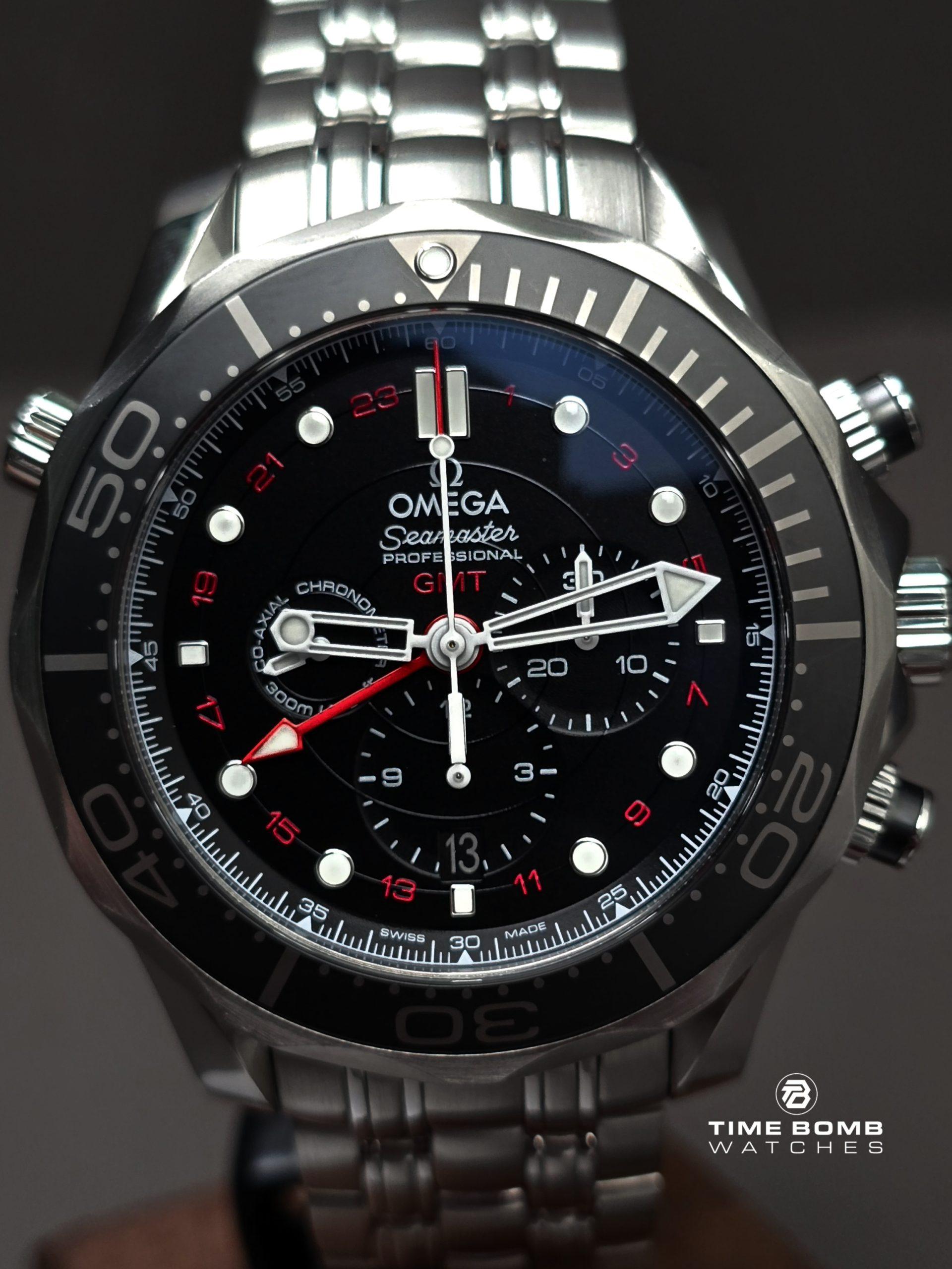 Omega Seamaster Diver 300 GMT Chronograph - Image 5