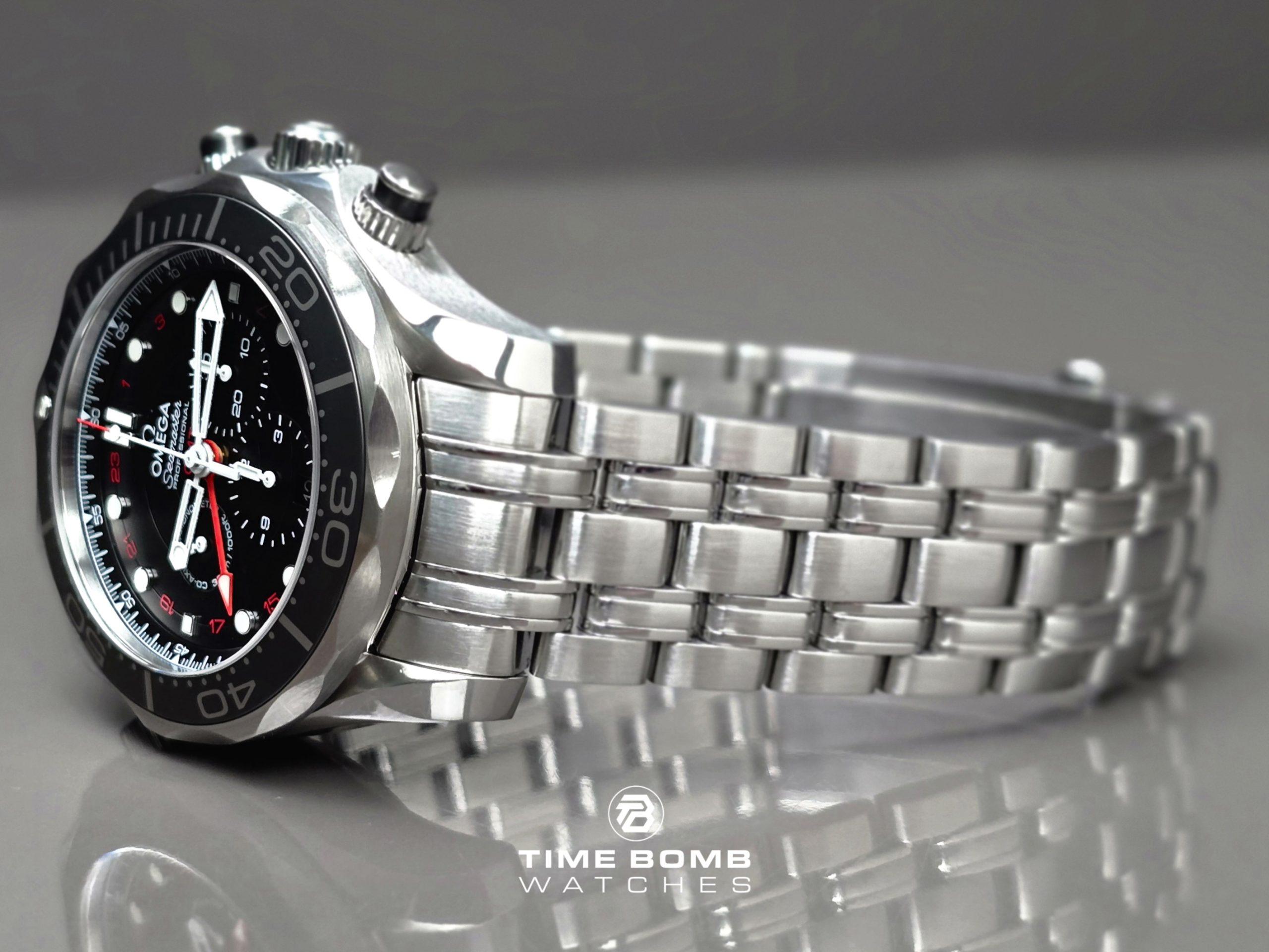 Omega Seamaster Diver 300 GMT Chronograph - Image 7
