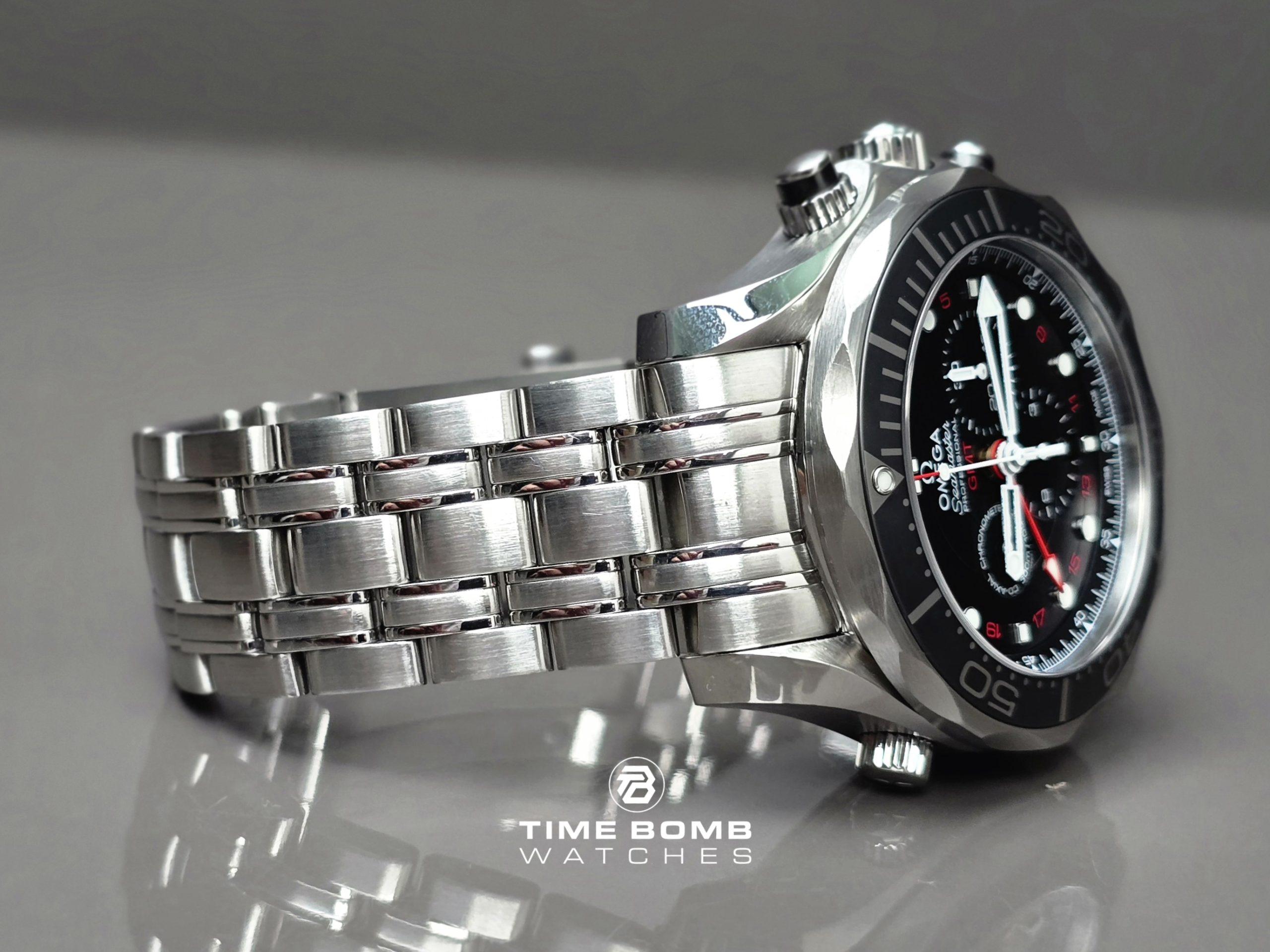Omega Seamaster Diver 300 GMT Chronograph - Image 8