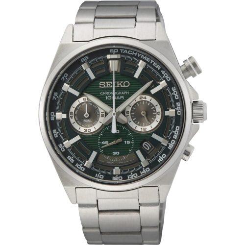 MONTRE SEIKO HOMME SSBP VERT HOMME PRINCIPALE