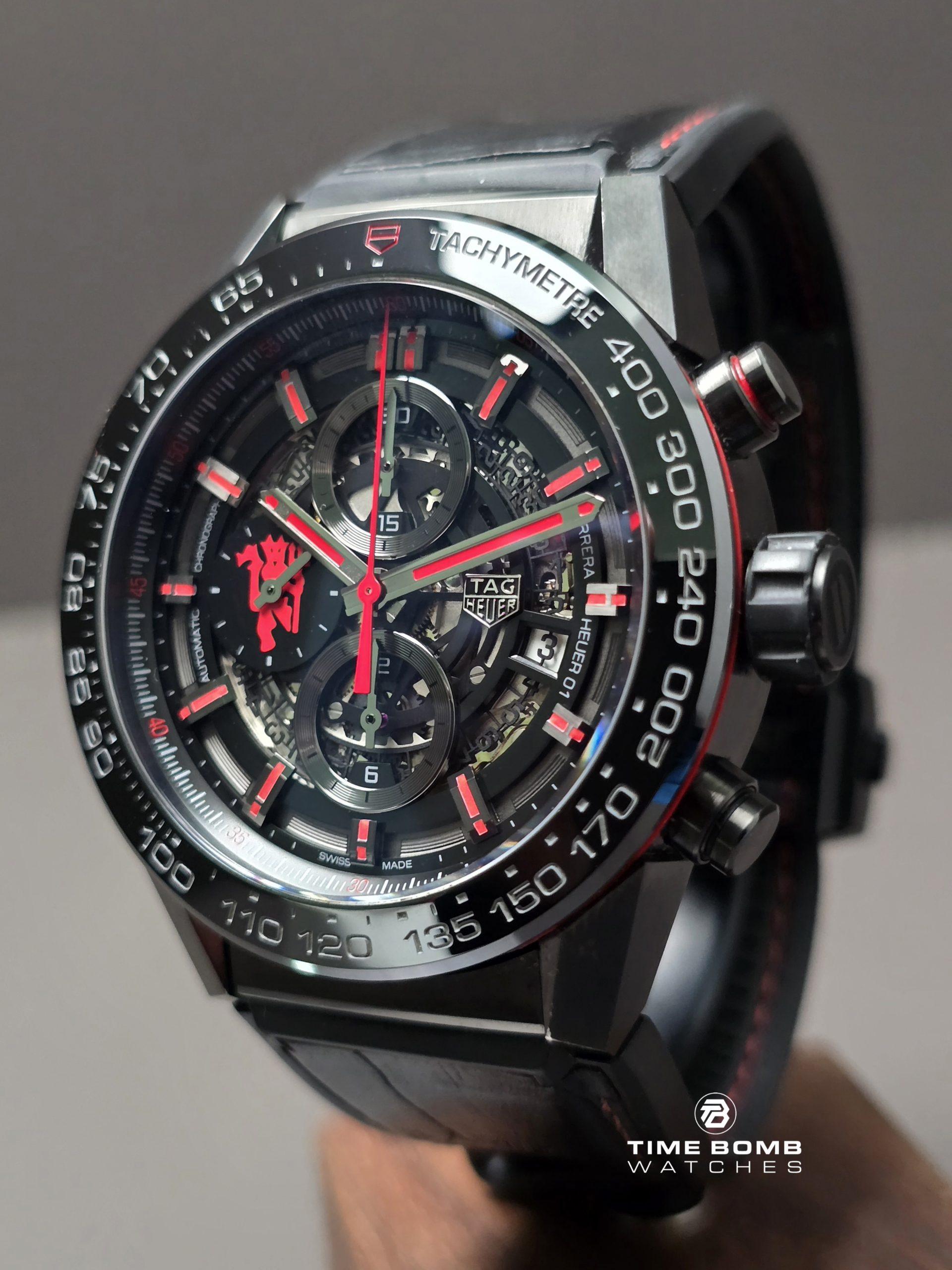 Tag Heuer Carrera Chronograph Manchester United Red Devil Edition - Image 2