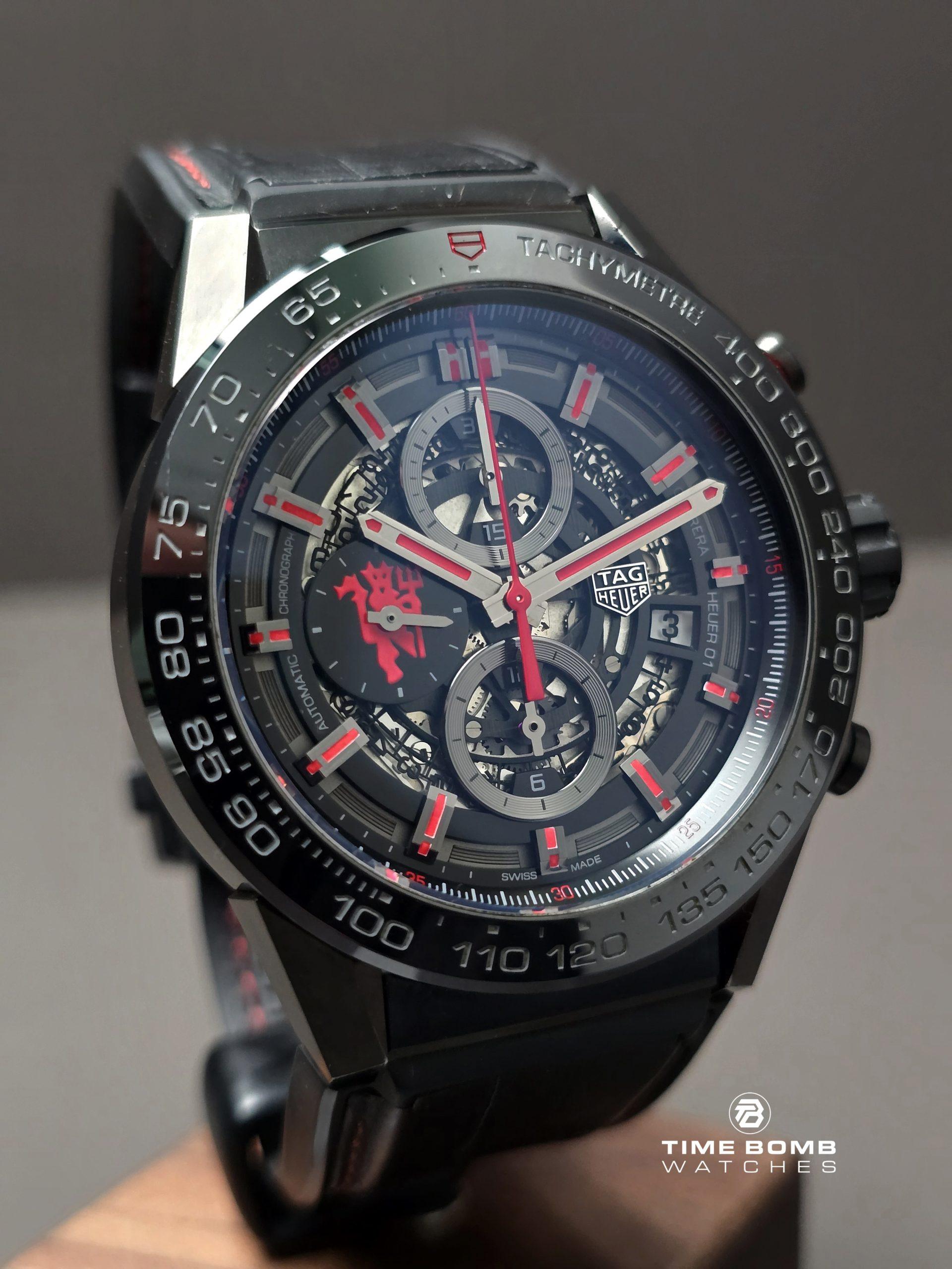 Tag Heuer Carrera Chronograph Manchester United Red Devil Edition - Image 3
