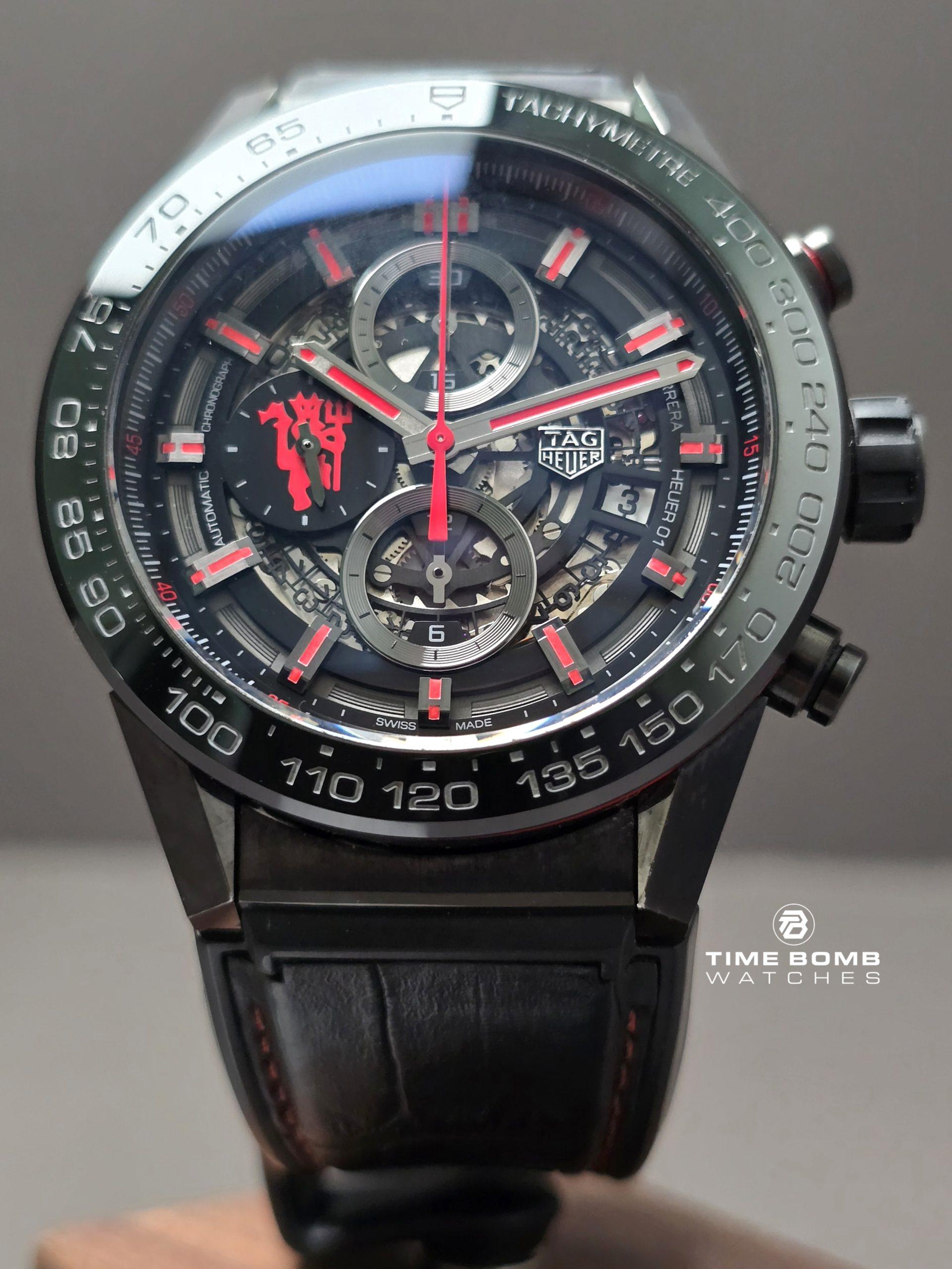 Tag Heuer Carrera Chronograph Manchester United Red Devil Edition - Image 4