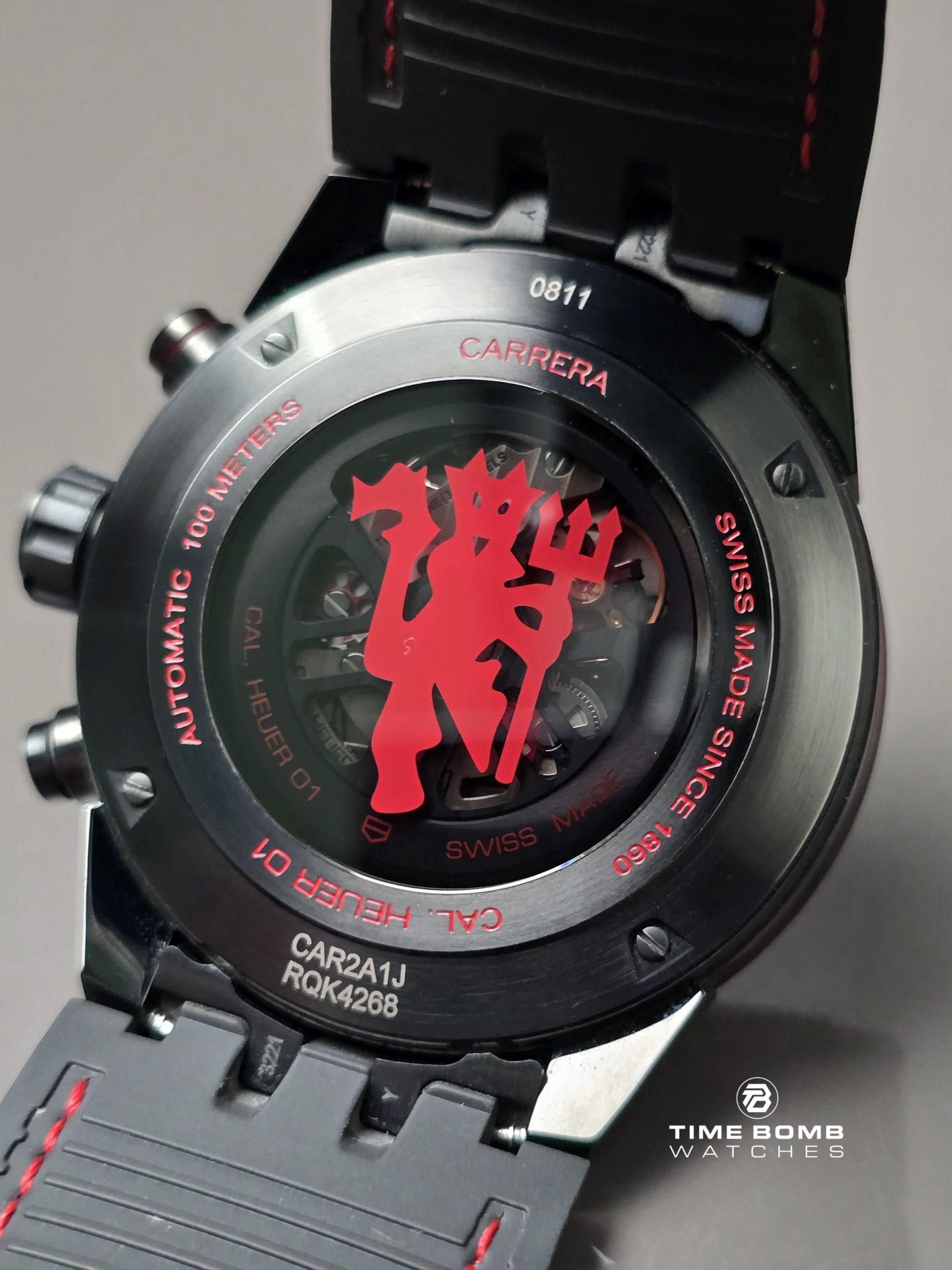 Tag Heuer Carrera Chronograph Manchester United Red Devil Edition - Image 6
