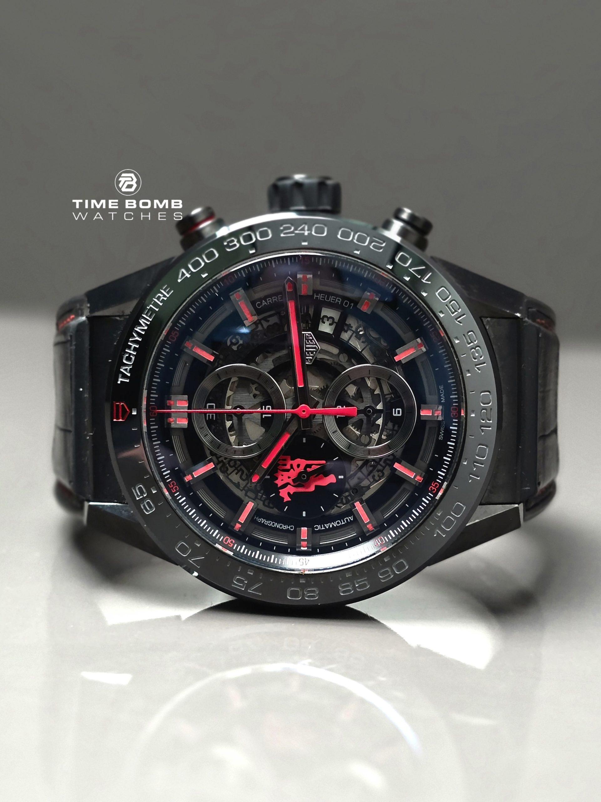Tag Heuer Carrera Chronograph Manchester United Red Devil Edition - Image 7