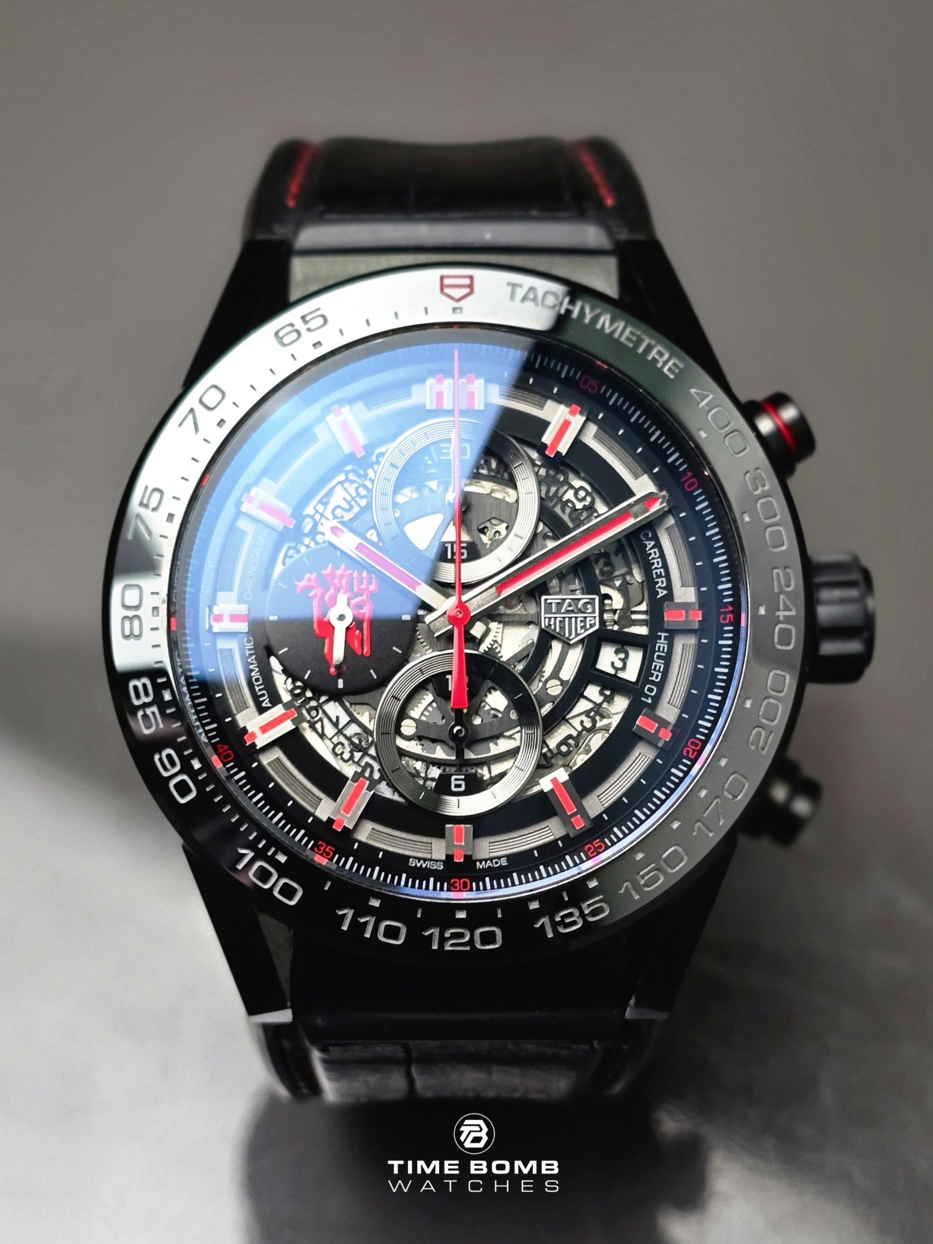 Tag Heuer Carrera Chronograph Manchester United Red Devil Edition - Image 8