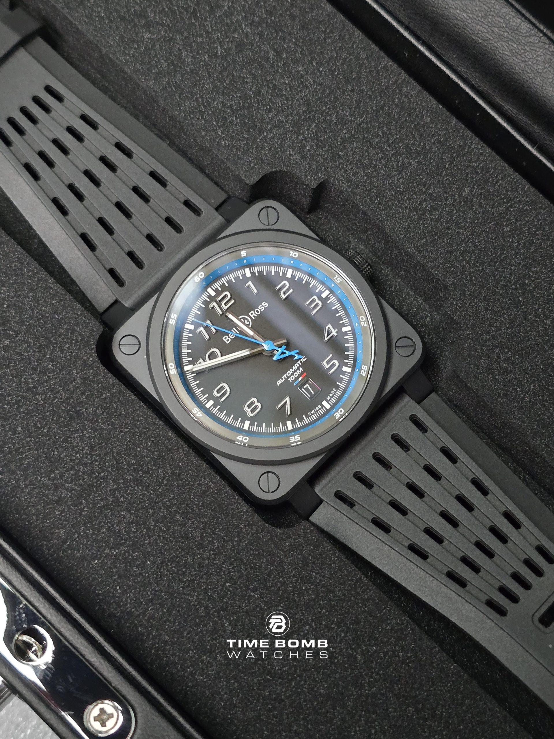 Bell & Ross BR0392 Alpine A522 Limited Edition Black Ceramic - Image 2