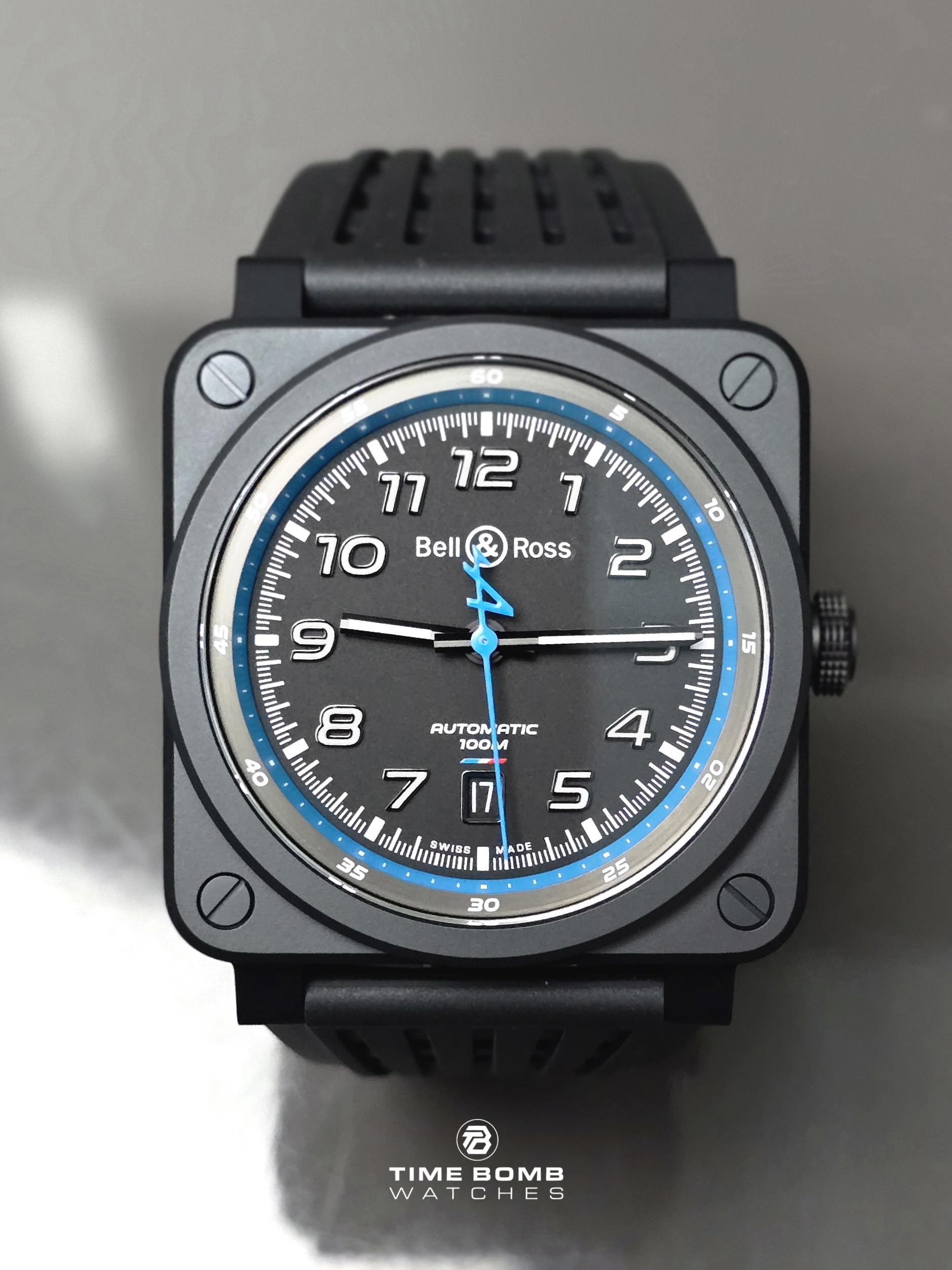 Bell & Ross BR0392 Alpine A522 Limited Edition Black Ceramic - Image 8