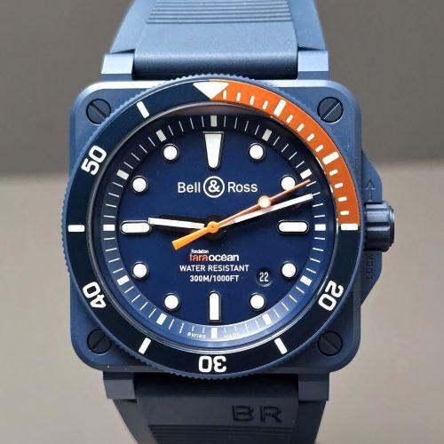 Bell & Ross BR0392 Diver Tara Blue Ceramic