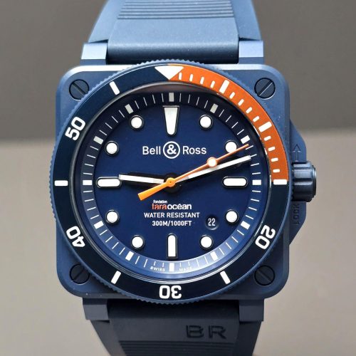 Bell & Ross BR0392 Diver Tara Blue Ceramic