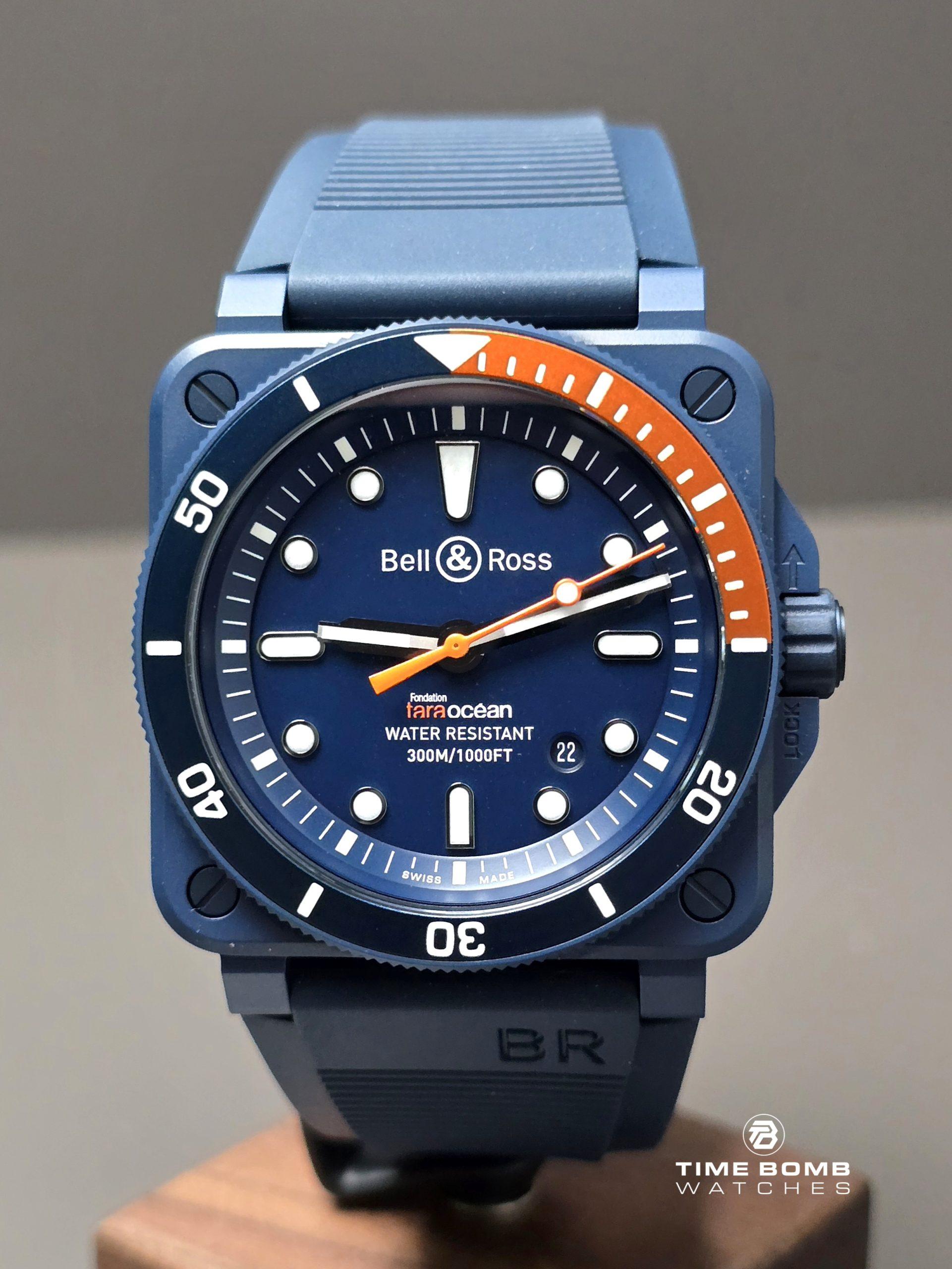 Bell & Ross BR0392 Diver Tara Blue Ceramic