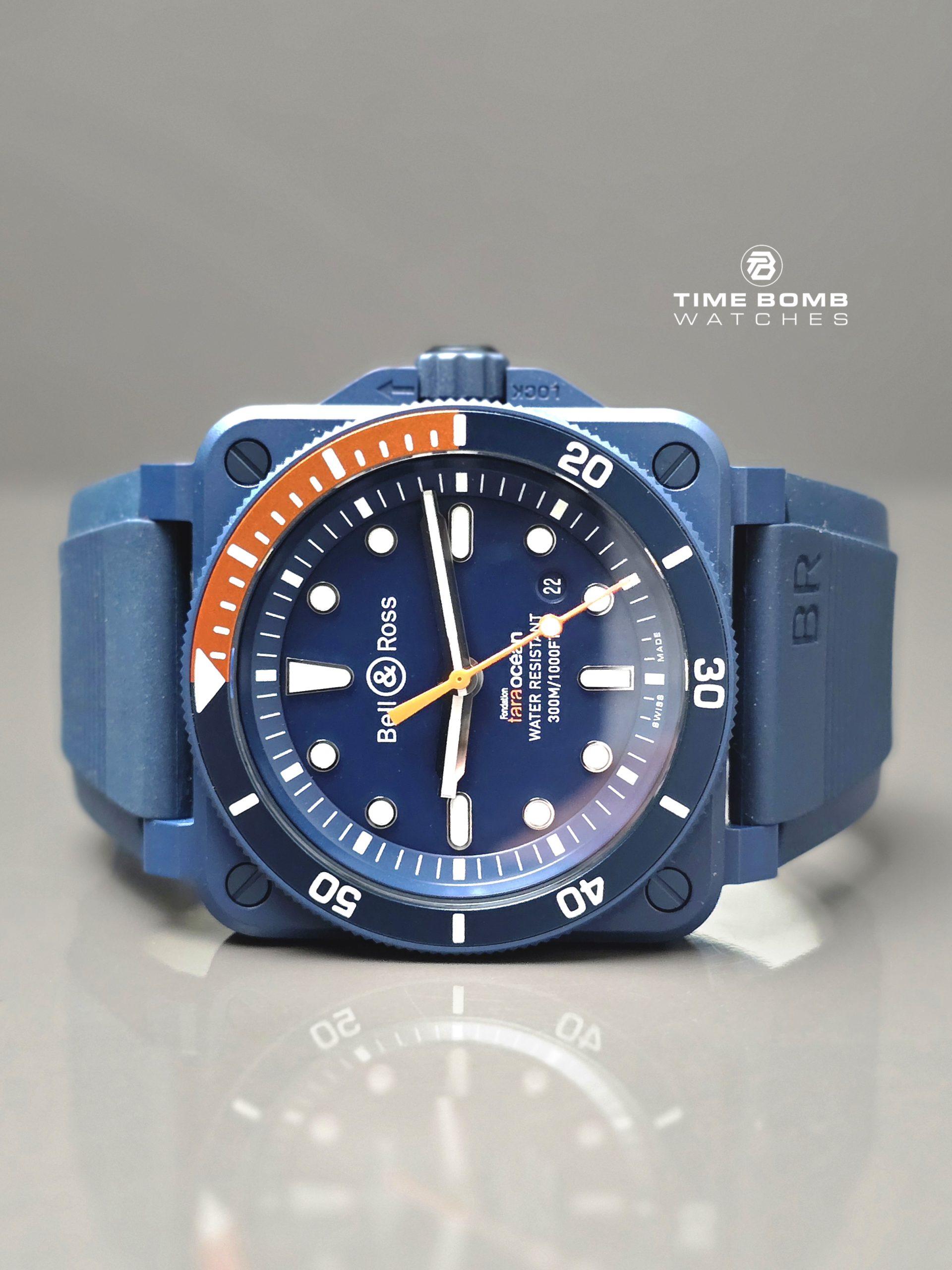 Bell & Ross BR0392 Diver Tara Blue Ceramic - Image 4