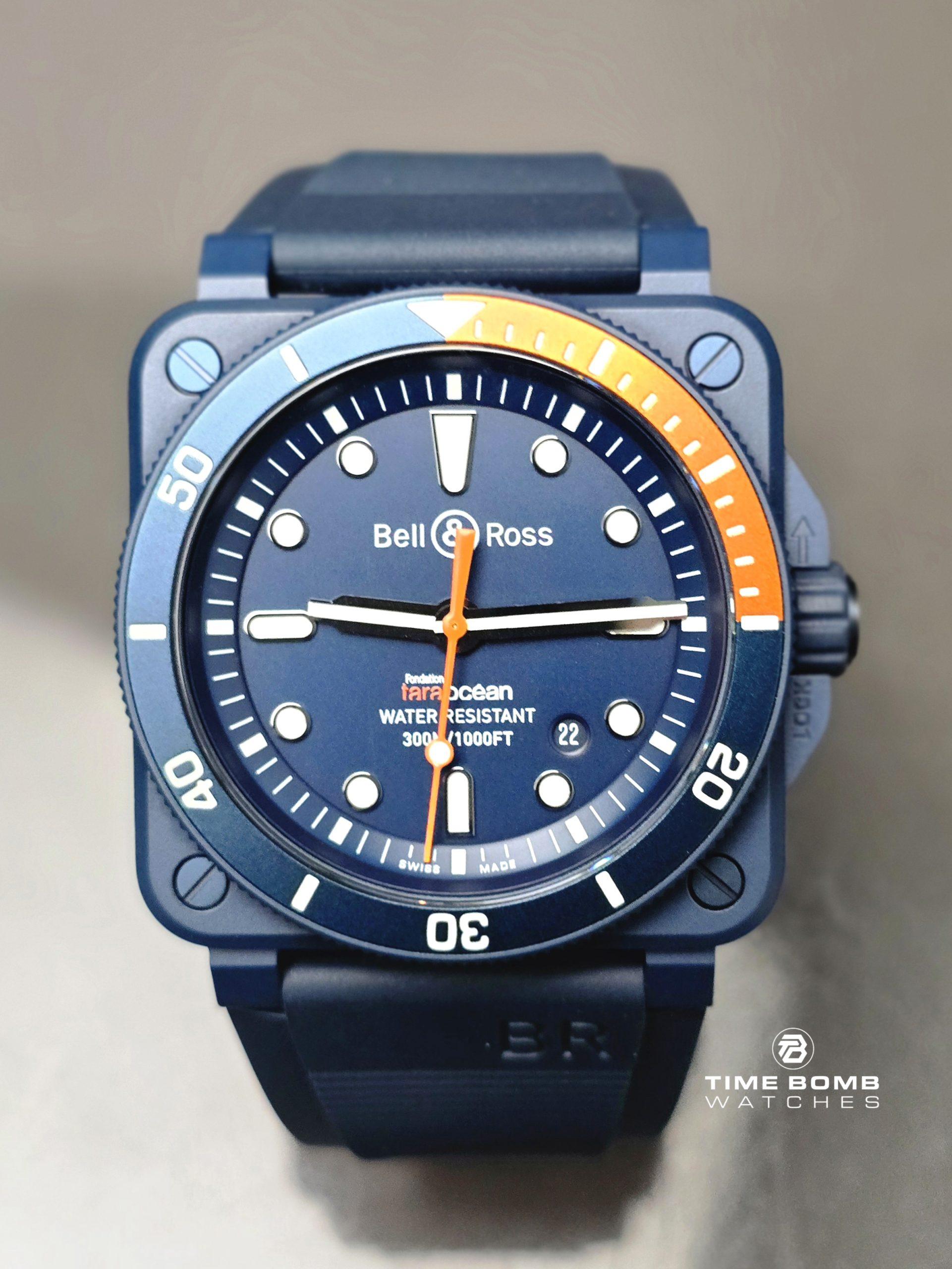 Bell & Ross BR0392 Diver Tara Blue Ceramic - Image 5
