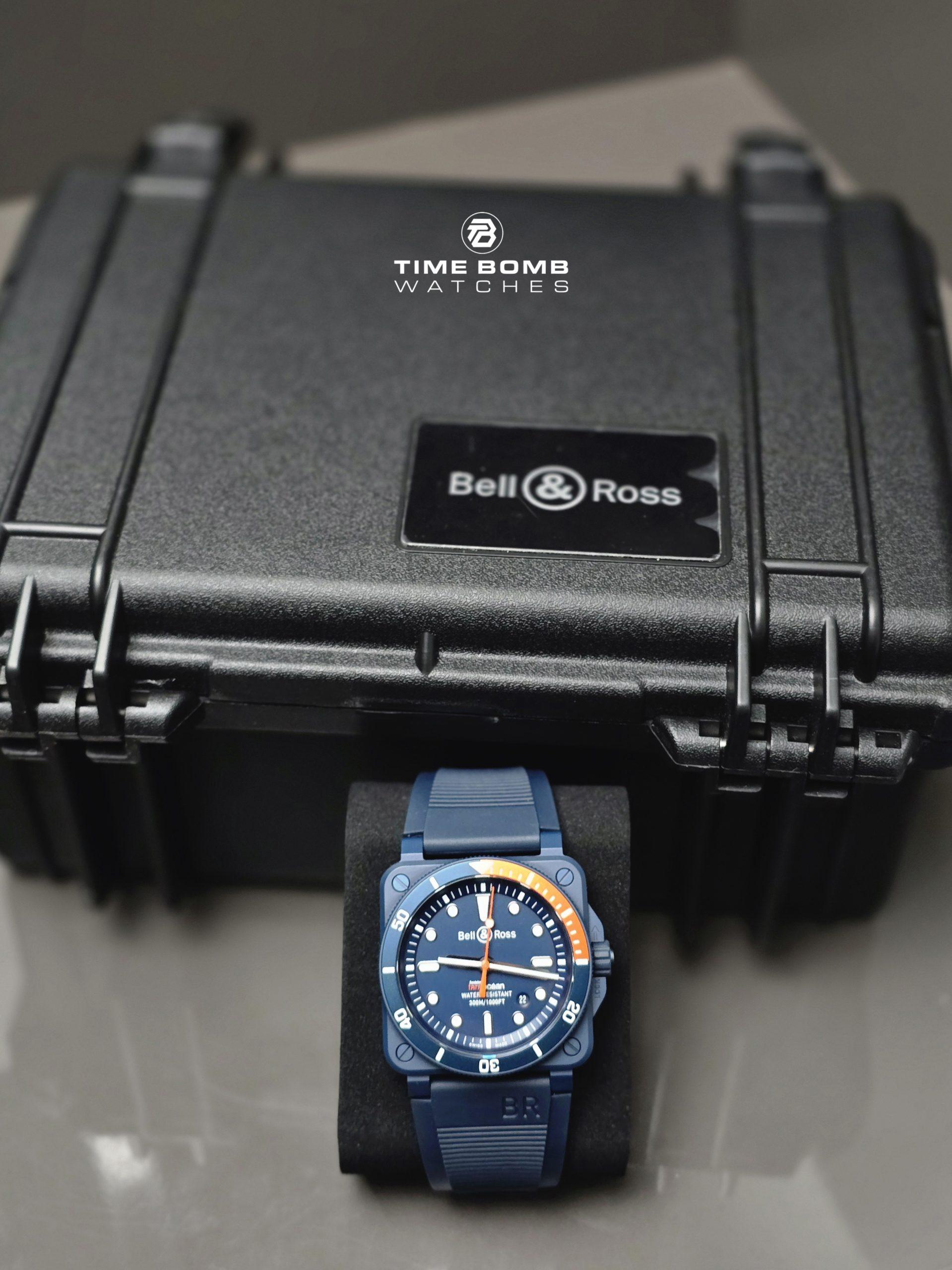 Bell & Ross BR0392 Diver Tara Blue Ceramic - Image 8